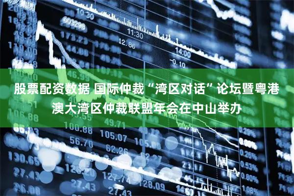 股票配资数据 国际仲裁“湾区对话”论坛暨粤港澳大湾区仲裁联盟年会在中山举办